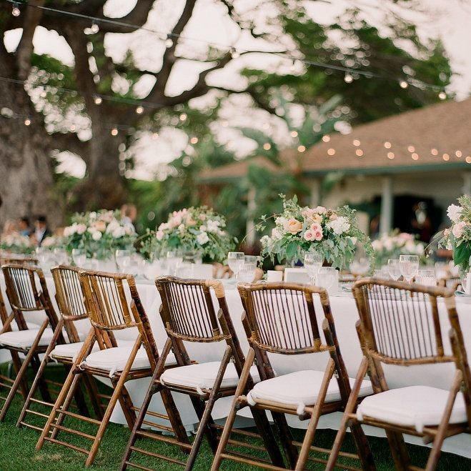Bamboo chair rental deals